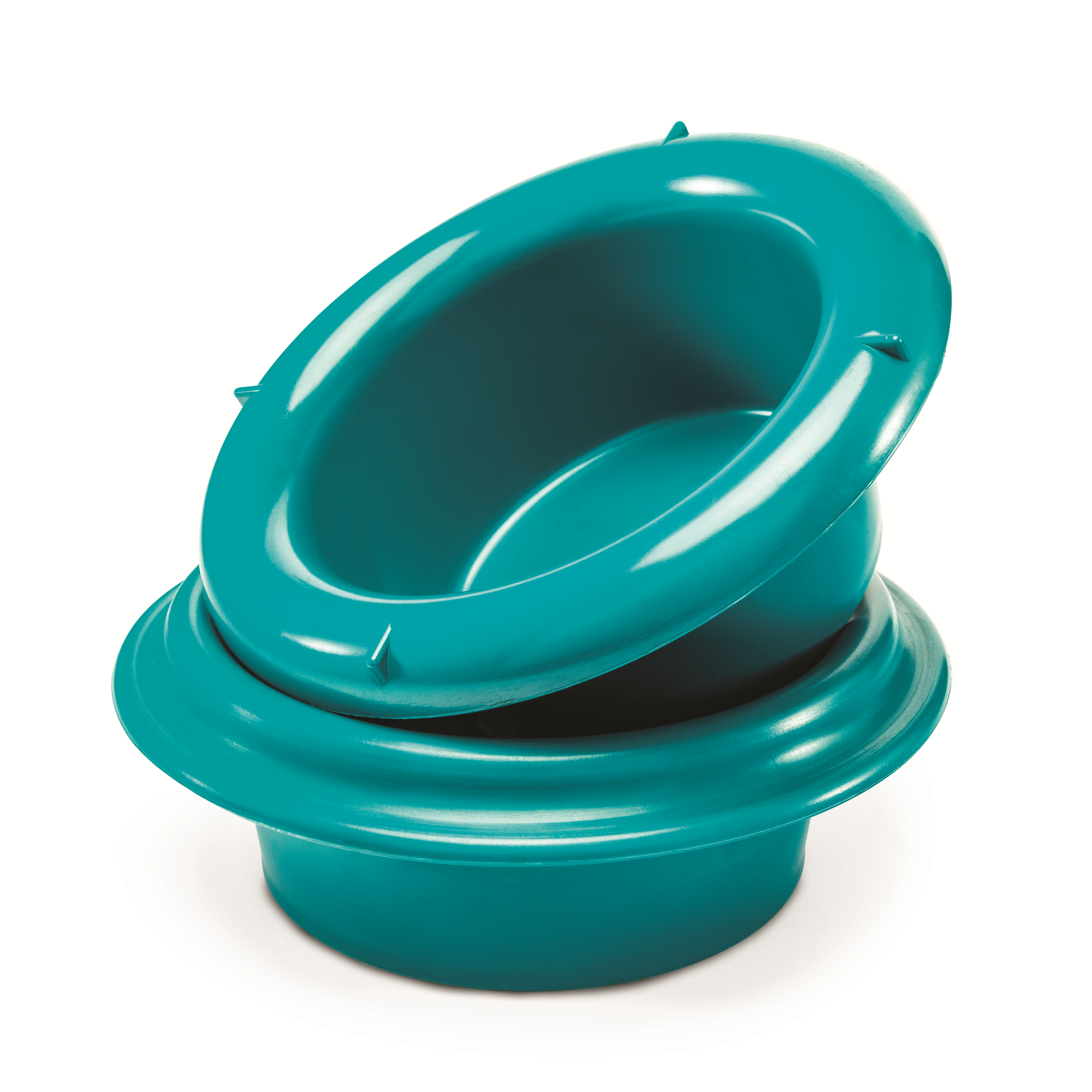 Two piece ant resistance pet dish