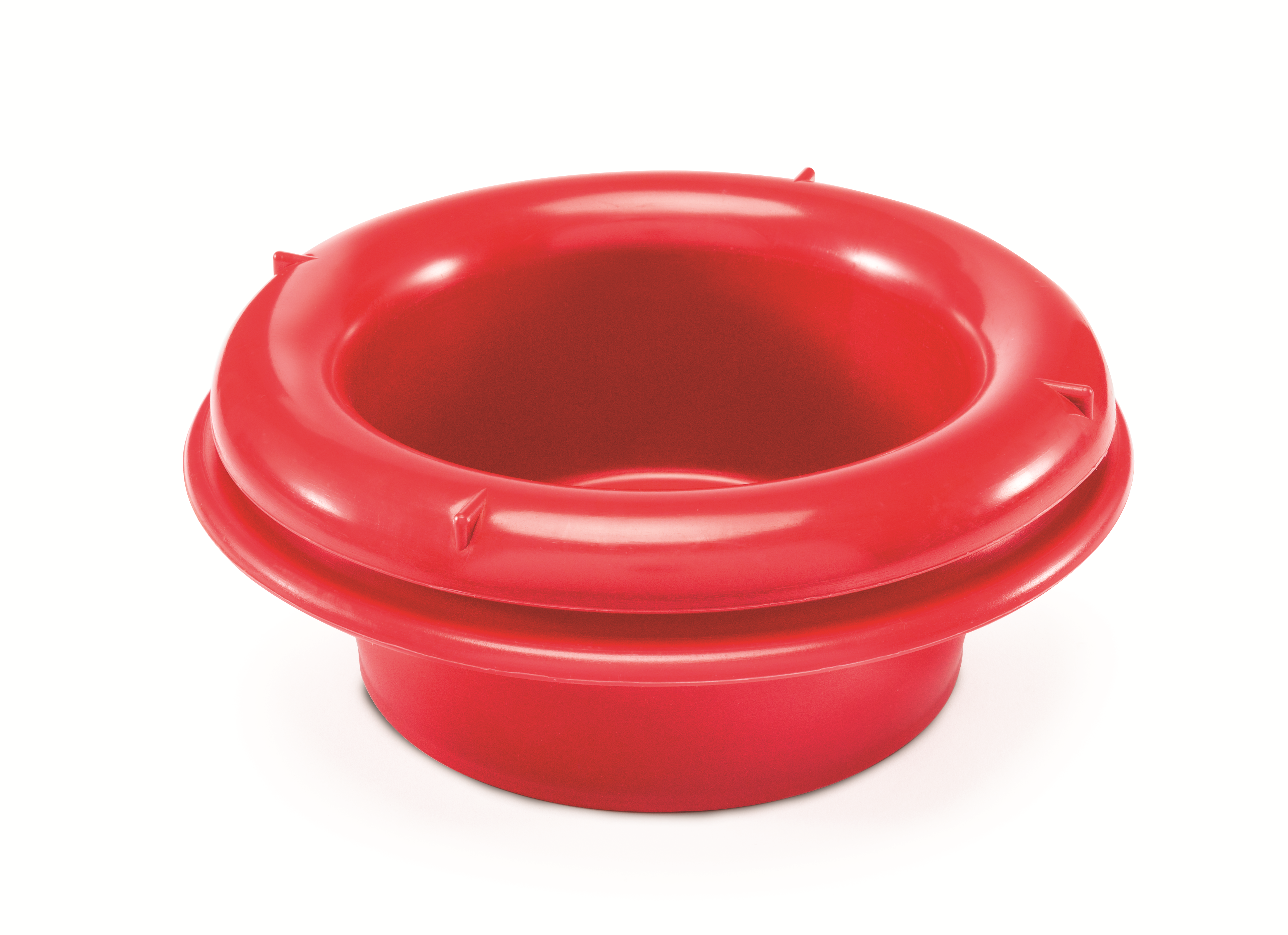 Two piece ant resistance pet dish
