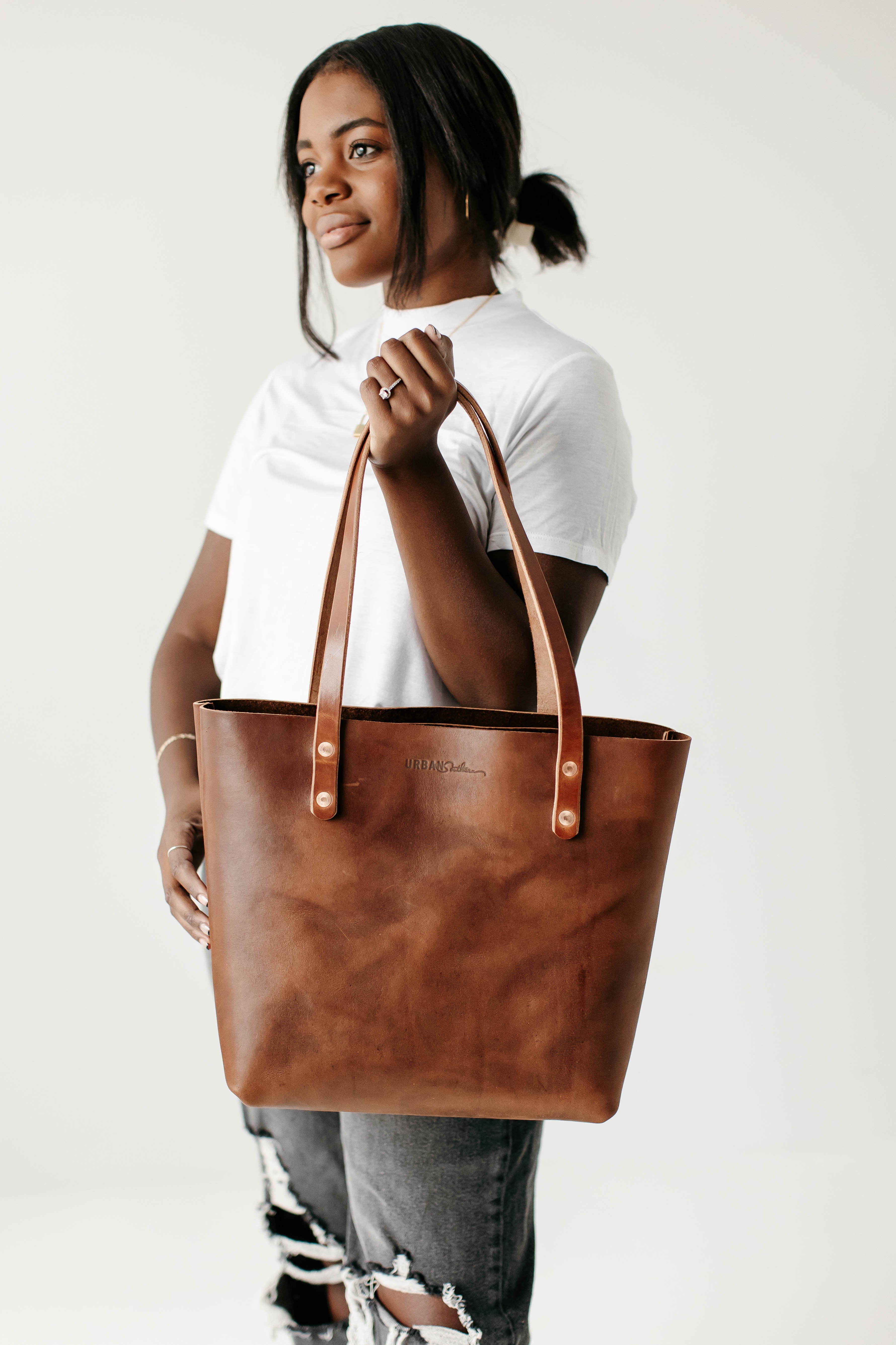 Leather Classic Tote