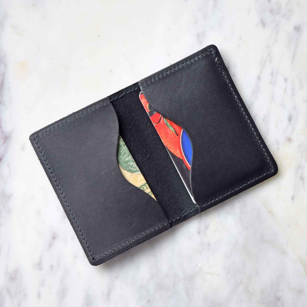 Bifold Leather Card Wallet