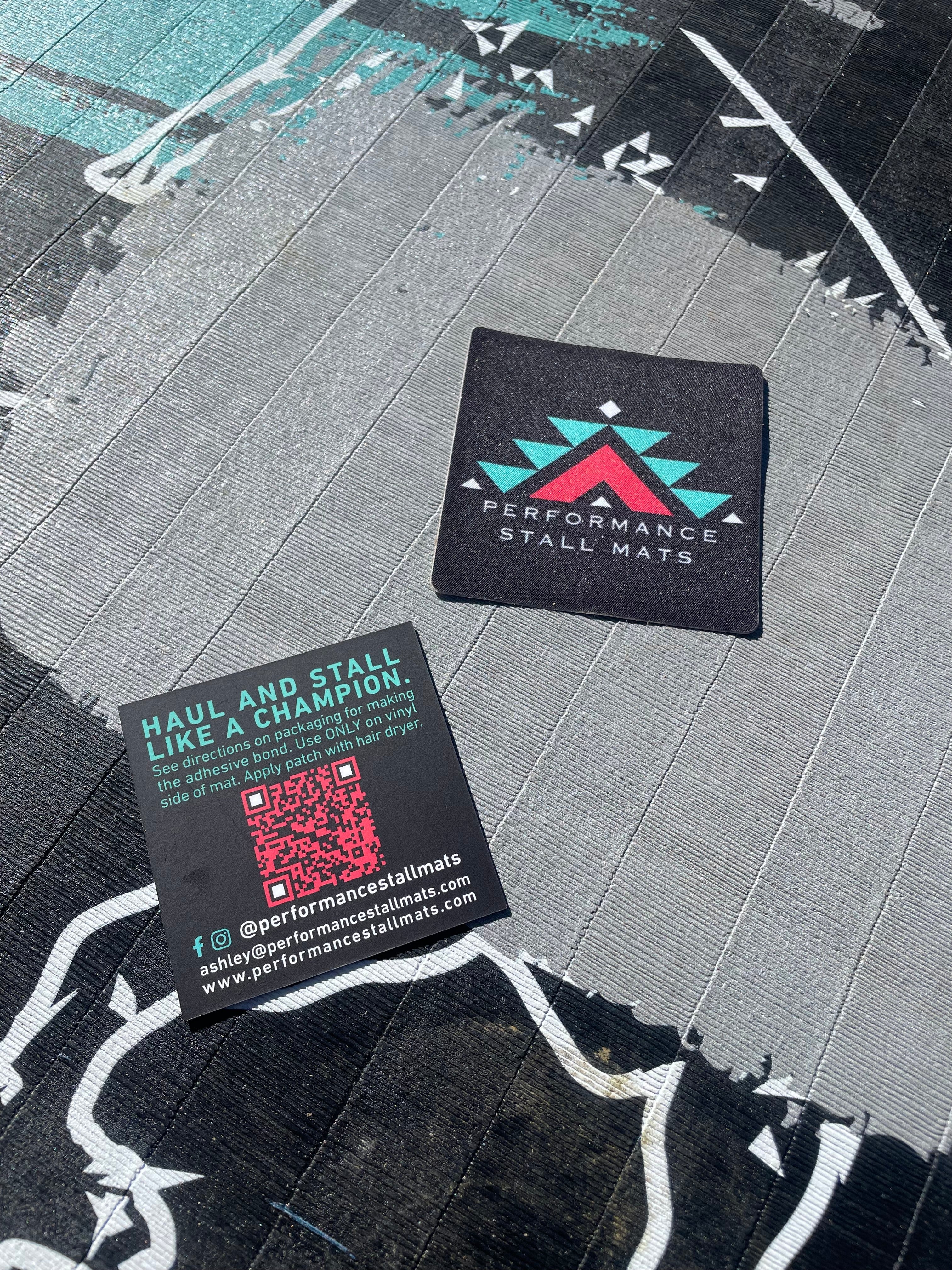Performance Stall Mat Repair Patch