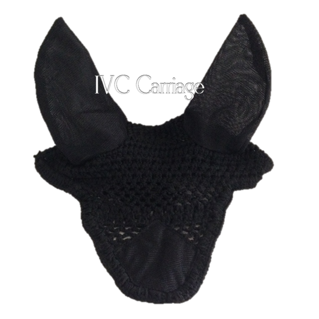 Cool Mesh Crocheted Horse Ear Bonnet | IVC Carriage