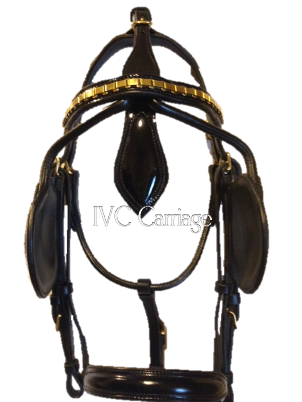 IVC Elite Leather Horse Harness Bridle | IVC Carriage