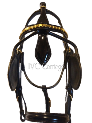 IVC Elite Leather Horse Harness Bridle | IVC Carriage