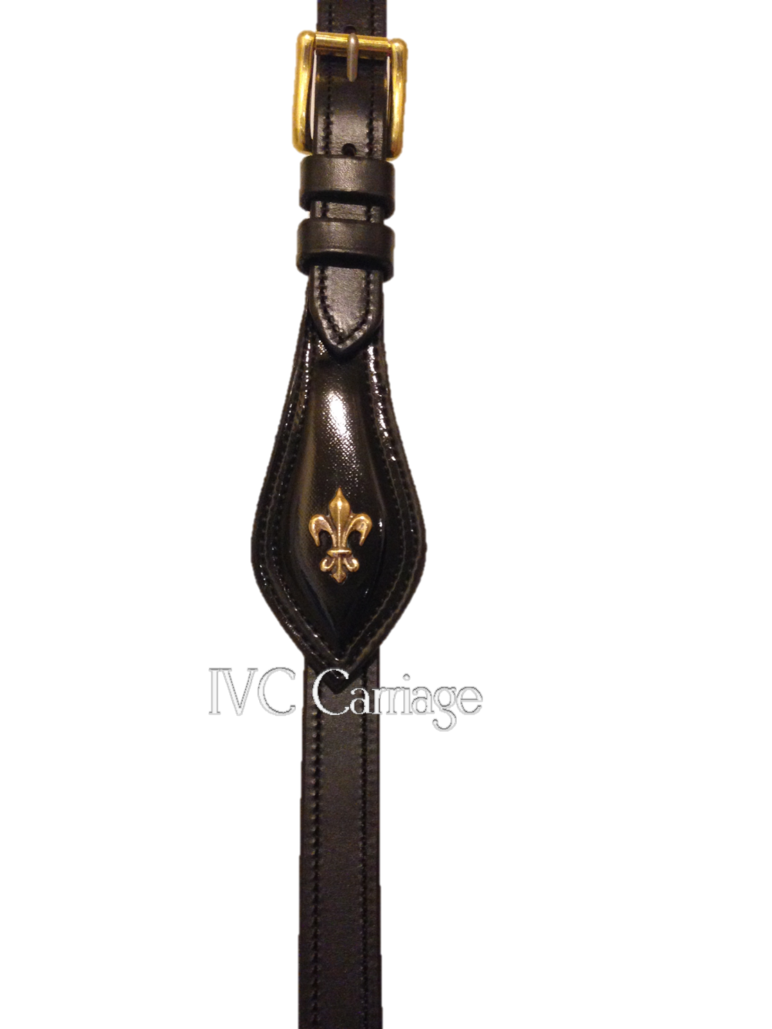 IVC Extra Elite Leather Harness False Martingale