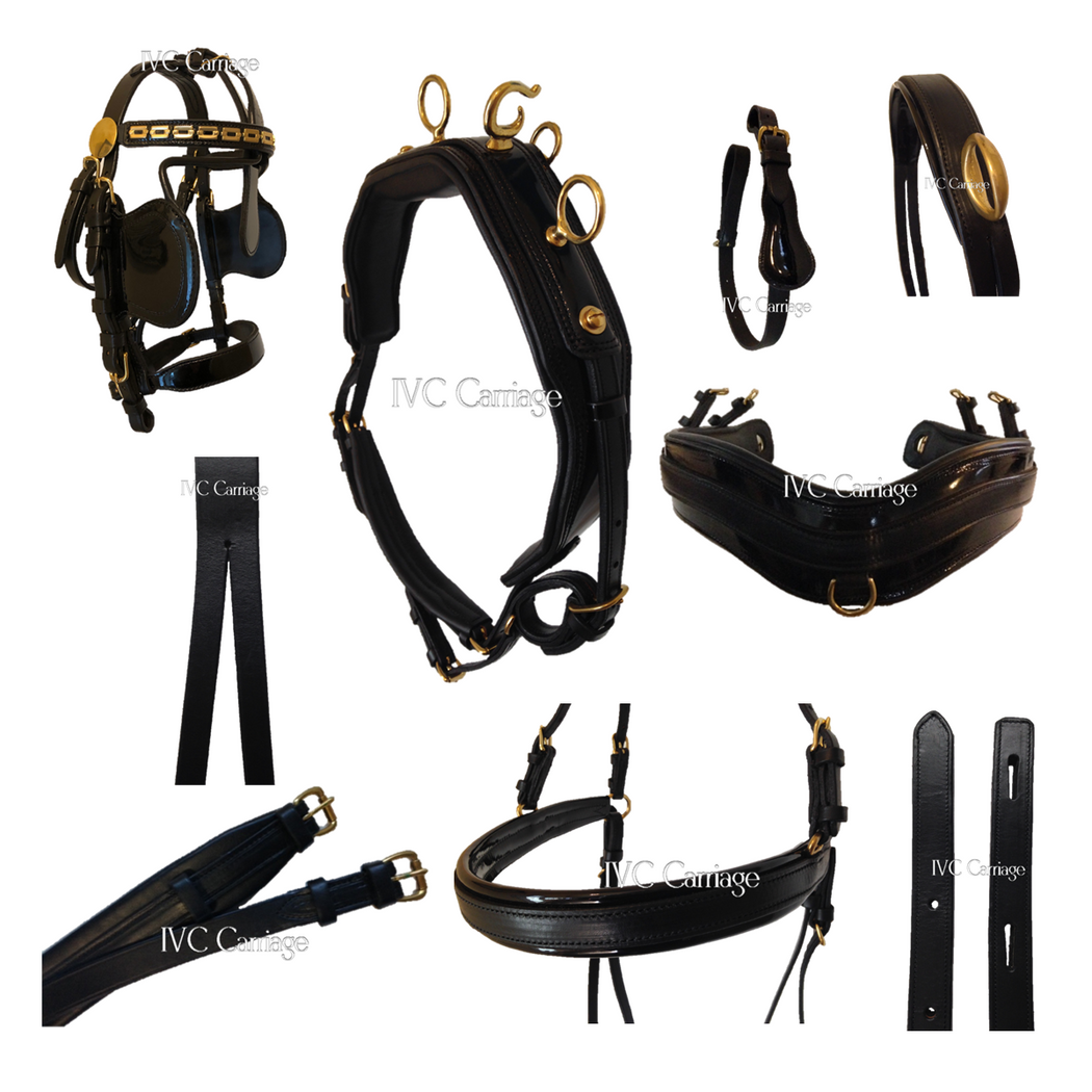 Leather Horse Harness IVC Carriage