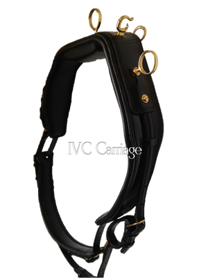 IVC Elite Leather Horse Harness Saddle | IVC Carriage