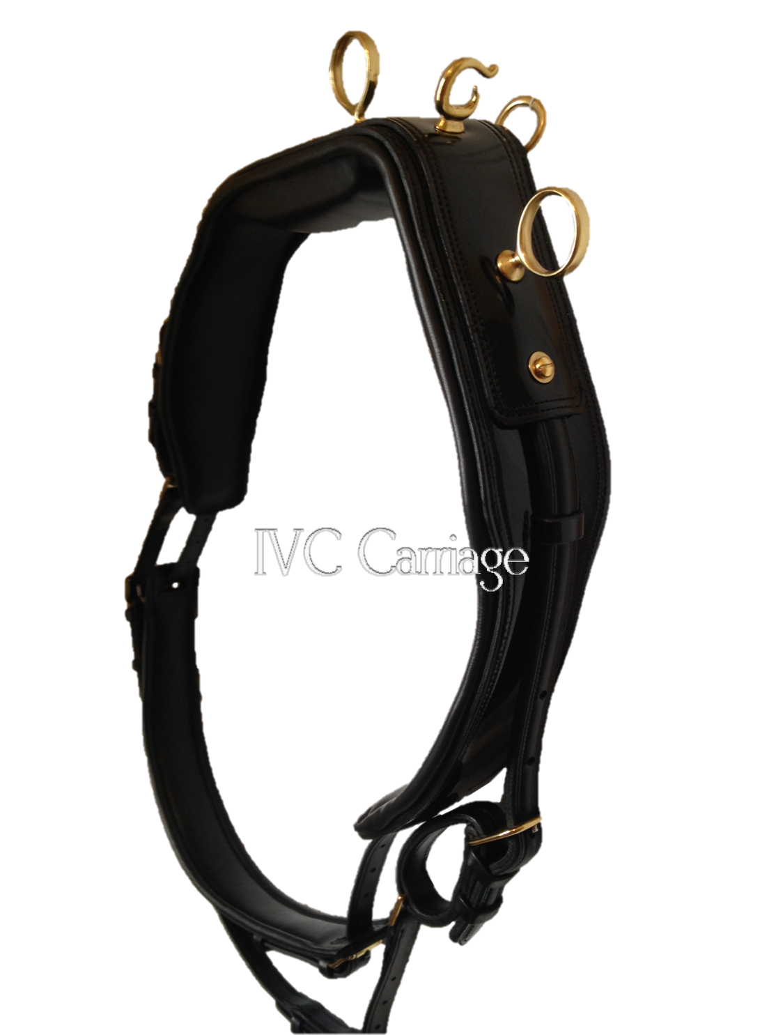 IVC Elite Leather Horse Harness Saddle | IVC Carriage