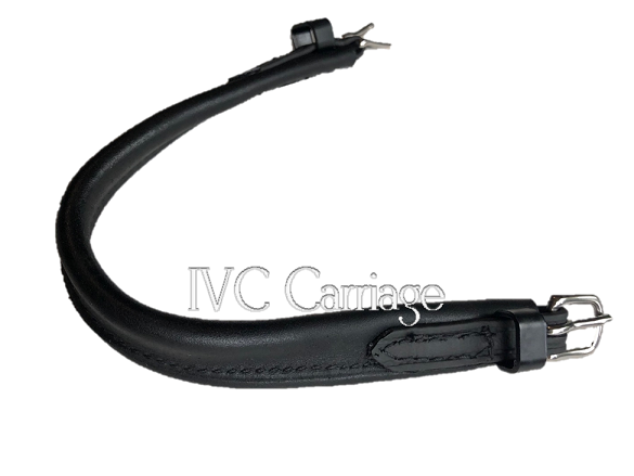 Flexible Leather Crupper | IVC Carriage
