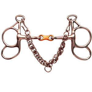 French Link Butterfly Horse Bit 