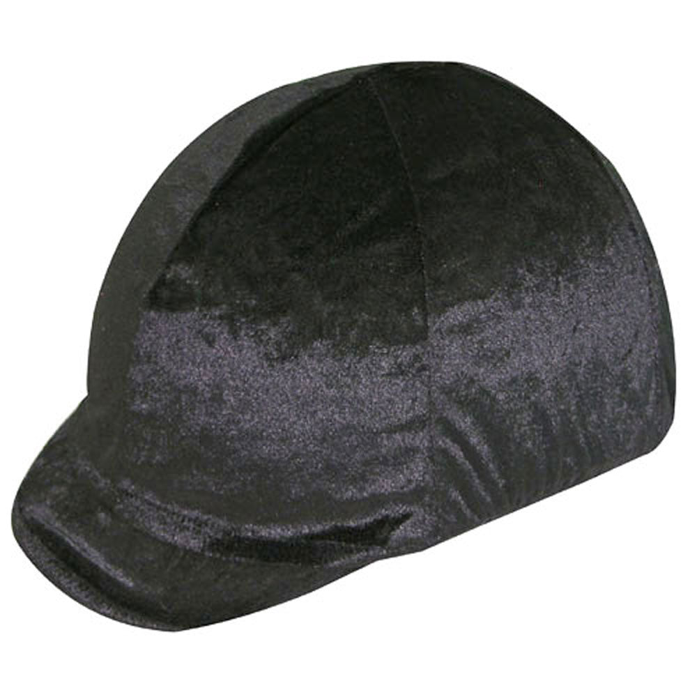 Velvet Equestrian Helmet Cover