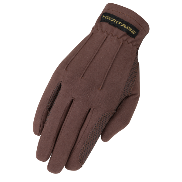 Heritage Brown Power Grip Gloves