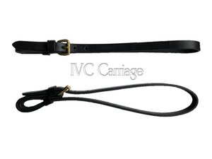 Leather Horse Harness Breeching Holdback Straps | IVC Carriage