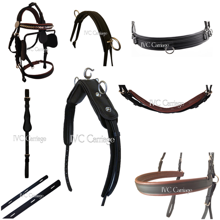 IVC Traditional BioThane Large Horse Harness