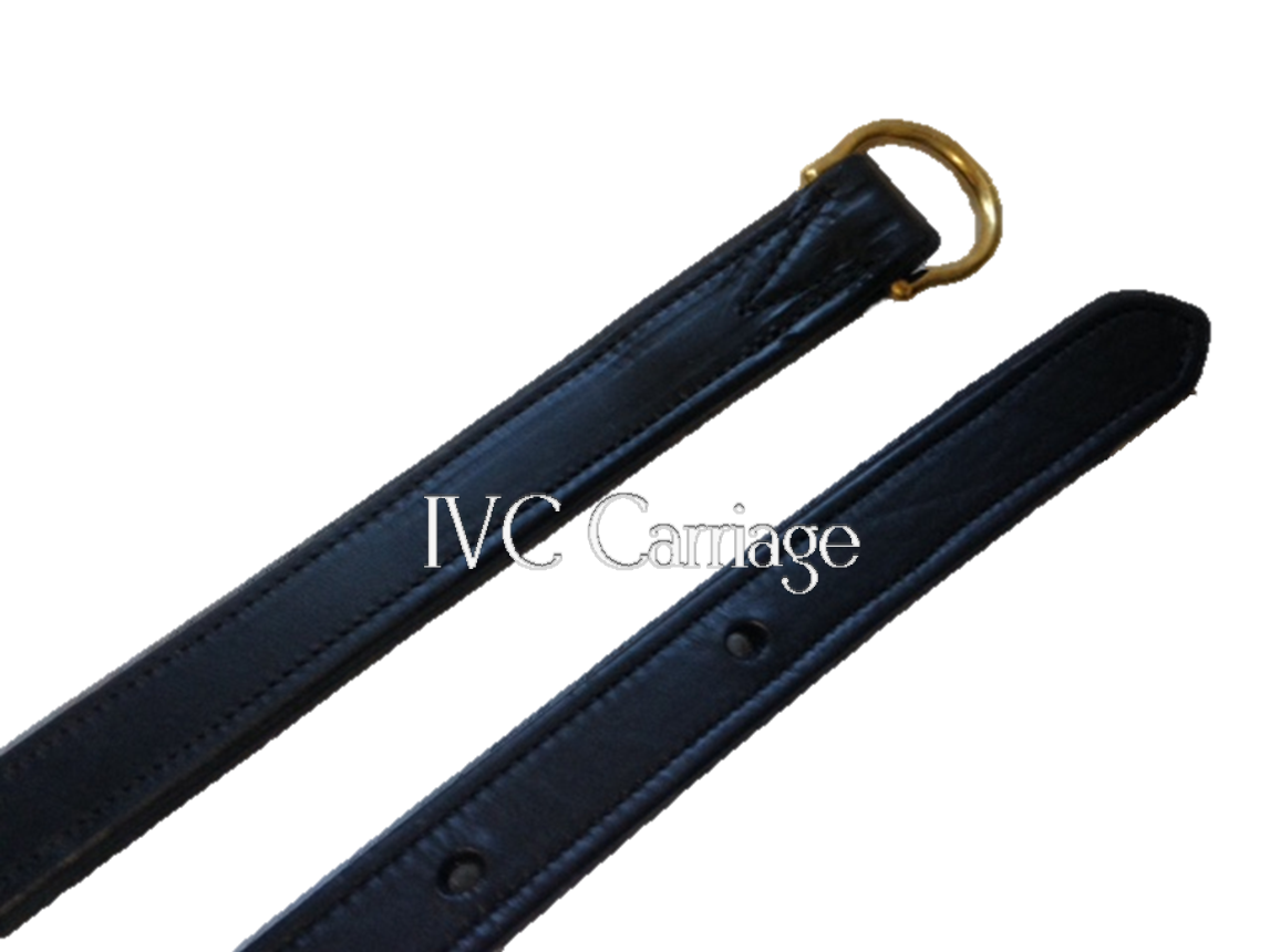 Leather Dee End Horse Harness Traces | IVC Carriage