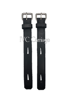 Leather Stainless Horse Harness Trace Extenders | IVC Carriage