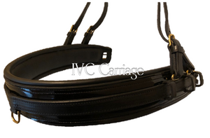 IVC Traditional Leather Horse Harness Breast Collar | IVC Carriage