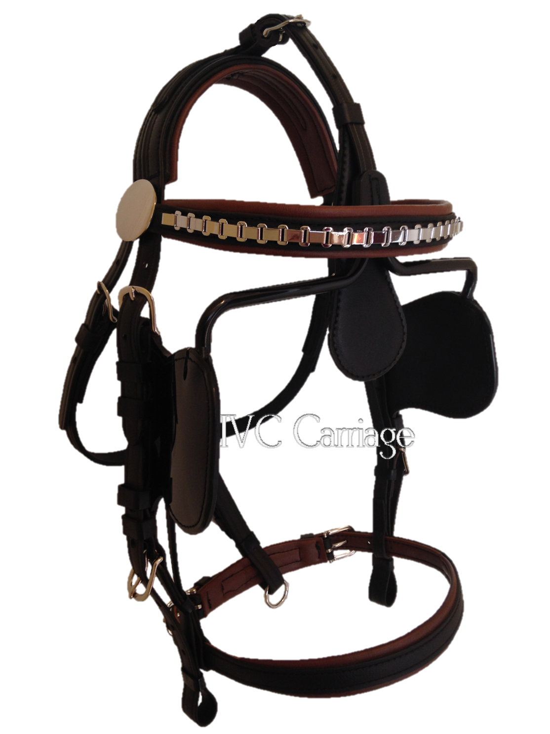 IVC Traditional Synthetic Horse Harness Bridle