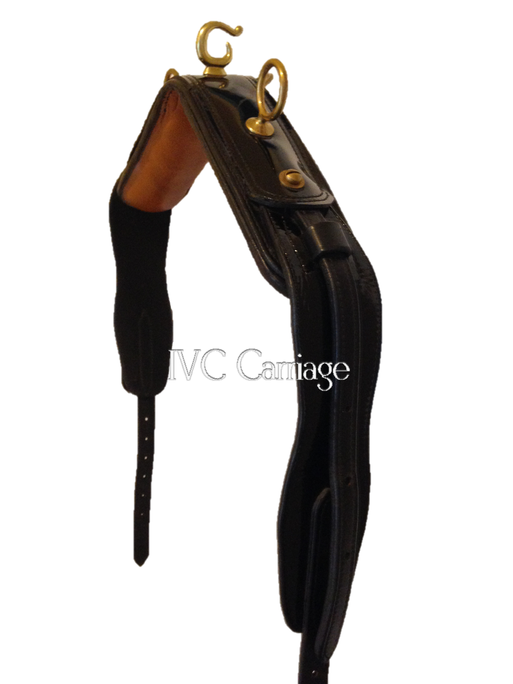 Traditional Leather Horse Harness Saddle | IVC Carriage
